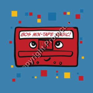 80s Mix-Tape Magic - AS Colour - Maple Tee Design