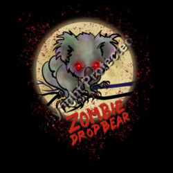 Zombie Drop Bear - AS Colour - Maple Tee Design
