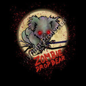 Zombie Drop Bear - AS Colour - Tall Tee Design