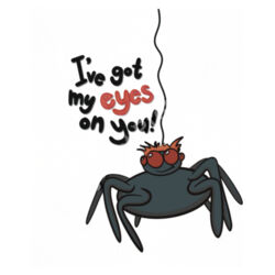 Eye Spy a Spider - AS Colour - Tall Tee Design