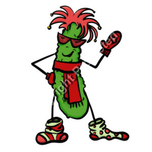 Christmas Pickle - AS Colour Women's Ringer Tee Design